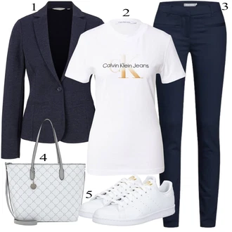 Stan Smith Outfit s Bílá/Krémová Úzká teniska/Nízká Teniska/Kožené tenisky/Skate Bota/Vintage teniska Adidas Originals "Podzimní Outfit"