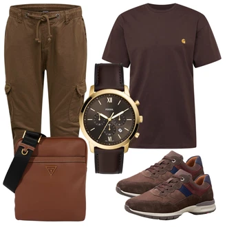 Lang/Maxi Outfit mit Rot Große Größe Urban Classics "Praktischer Look"