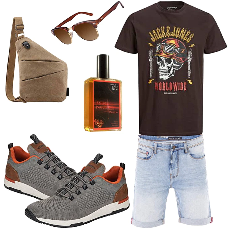 Schöner Sommer Look
