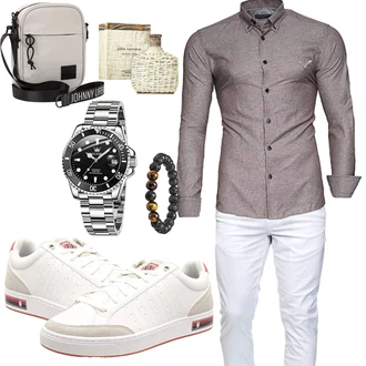 Outfit mit Grau Unkategorisiert K-SWISS "Schönes Freizeit Outfit"