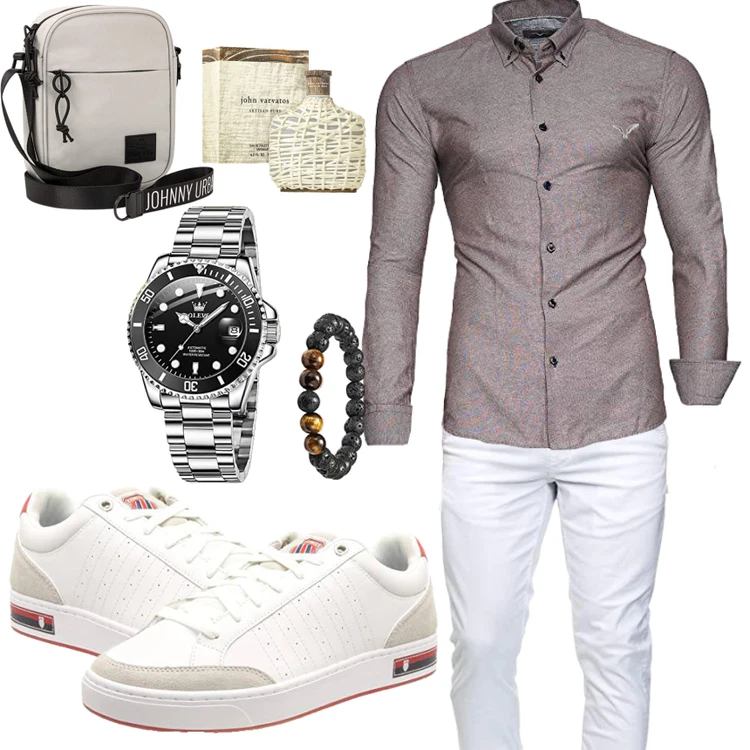 Schönes Freizeit Outfit