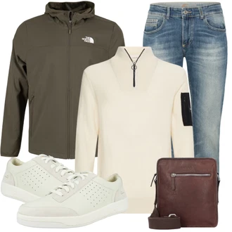 Freizeit Outfits mit Grau Jeans Camel Active "Schönes Freizeit Outfit"
