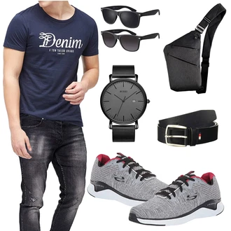 Outfit mit Unkategorisiert Tom Tailor Denim "Sommerliches Freizeit Outfit"