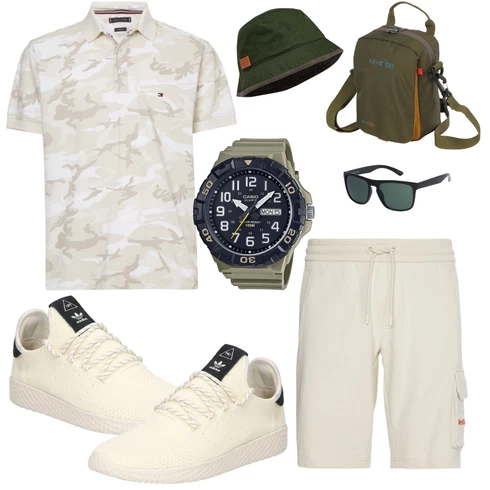 Schwarz/Dunkelgrün/Grün Sonnenbrille Jack & Jones kombinieren