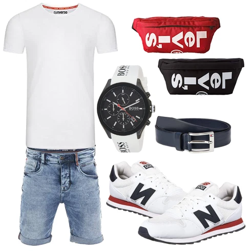 Grau Schuh Riverso kombinieren