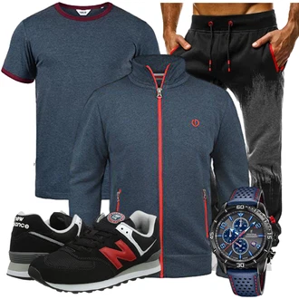 Outfit mit Sneaker New Balance "Super für die Freizeit"