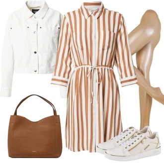 Outfity na podzim s Punčocháče "In Trendy Podzimní Outfit"