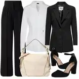 Outfity s dlouhými/maxi saky a blejzry image