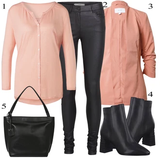 outfit mit Črna Škorenj Tamaris "Padajoča oblačila"