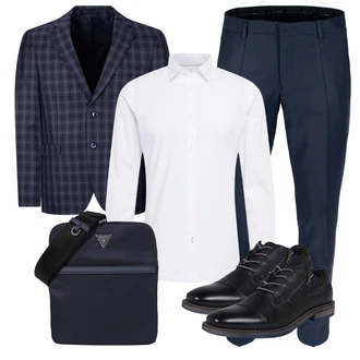 Business Outfits mit Schwarz Große Größe Roy Robson, Schwarz Große Größe Mantel "Business Look"