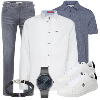 Business Outfits mit Weiß Jeans Brax "Casual Business Outfit"