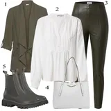 Jersejové Blůzy Podzim Outfity image