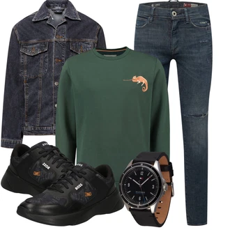 Outfit mit DunkelGrün/Grün/Rosa Women's Fleece Sweatshirts/Sport Sweatshirt/Damen Pullover Shiwi "Cool für die Freizeit"