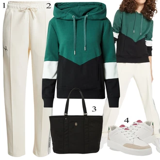 Outfit s Šedá Zimní bota/Teniska/Nízká bota na podpatku GANT "Podzimní Outfit"
