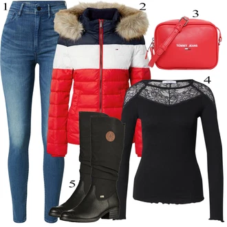 outfit mit Modra/Svetlo Modra Hlača velika velikost G-Star Raw "Padajoča oblačila"