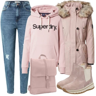 Outfit s Růžová Nezařazené Gabor "Skvělý podzimní Outfit"