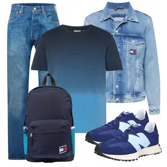 Outfit mit Schwarz Große Größe S.Oliver "Cooles Herbst Outfit"