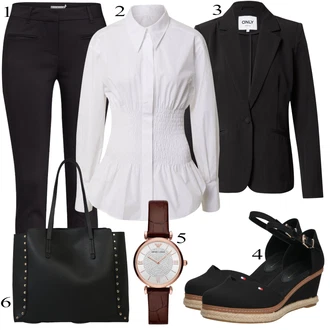 outfit mit Women's Uncategorized Neo Noir "Padajoča oblačila"