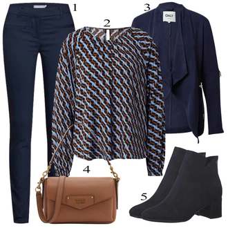 Outfit s Černá Comma "Obchodní Outfit"