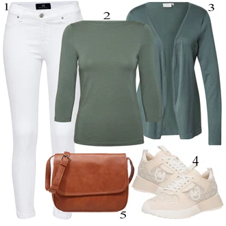 Outfit sa Siva/Pink/Bež/Plava Tenisica MICHAEL Michael Kors "Jesenski outfiti"