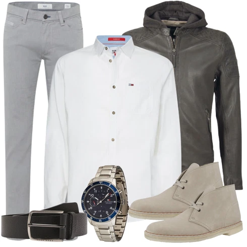 Beige/Khaki/Braun Schnürer/Flache Stiefelette/Stoffschuh/Klassischer Stiefel/Vintage Schnürschuh/Rahmengenähter Schuh/Schuh Ohne Schnürsenkel/Weicher Schuh Clarks ORIGINALS kombinieren