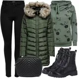 Outfity s termo legínami Only image