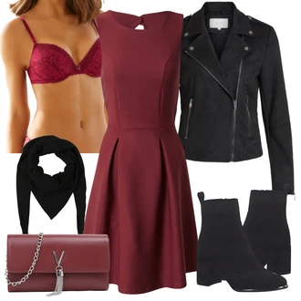 Squash outfit mit Črna About You "2"Look: Jahanje, Delovni, Squash, Hoja