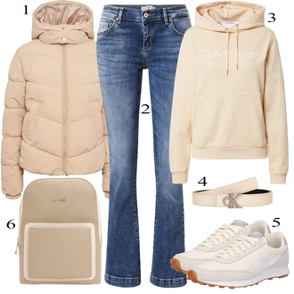 Športne Outfiti mit Calvin Klein "Padajoča oblačila"