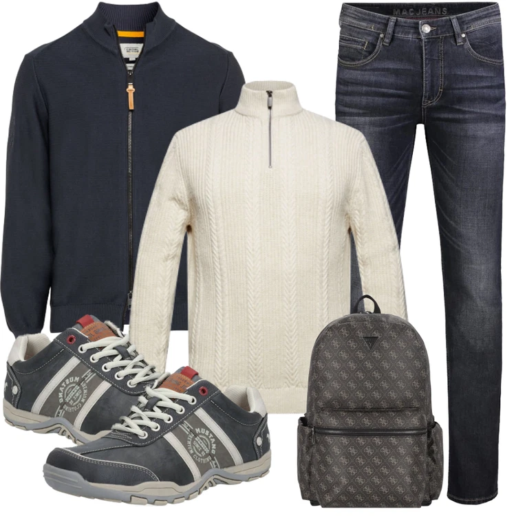 Lässiger Freizeit Look