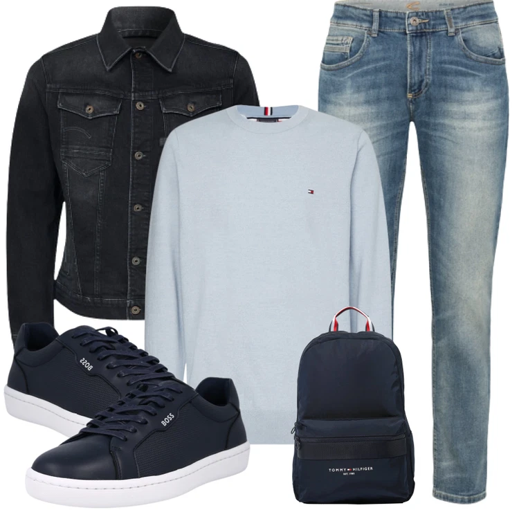 Lässiger Freizeit Look