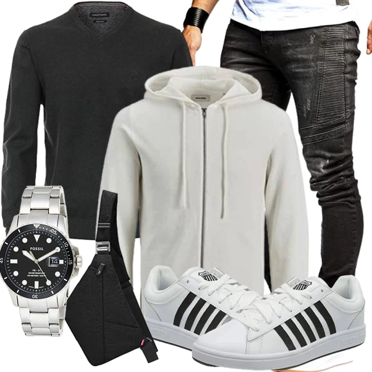 Lässiger Freizeit Look
