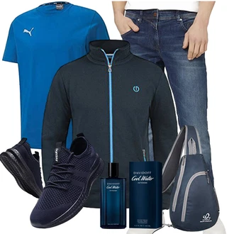 Outfit mit Schwarz Unkategorisiert Tom Tailor Denim "Lässiger Freizeit Look"