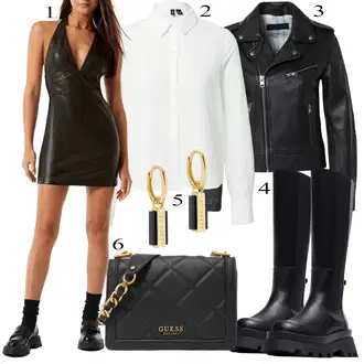Outfit sa Bijela Košulja s Bluzom VERO MODA "Jesenski Outfit"