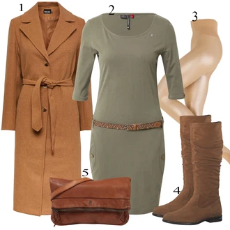 outfit mit Siva Obleka Ragwear "Padajoča oblačila"