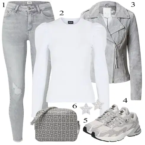 Kombinace Šedá Zvonová Kalhoty/Kožené Bund/Kožené tenisky/Kožená Minisukně/Kožený legíny/Kožená Sukně/Podzimní bunda/Kožená Kalhoty goosecraft kombinovat s Šedá Zvonová Kalhoty/Kožené Bund/Bota Kožené tenisky/Kožená Minisukně/Kožený legíny/Kožená Sukně/Podzimní bunda/Kožená Kalhoty goosecraft