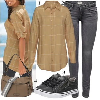 outfit "Padajoča oblačila"