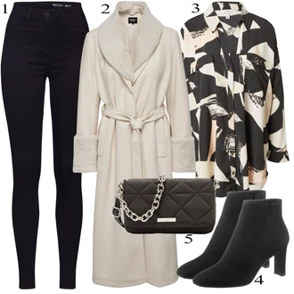 outfit "Padajoča oblačila"