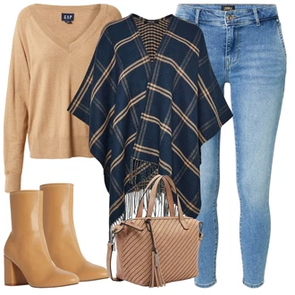Outfit s Pončo Opus "Ležérní Outfits"