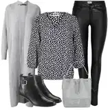 Outfity do práce s gumovými kotníkovými botami image