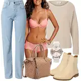 50. Let Uvolněné Džíny Outfity image