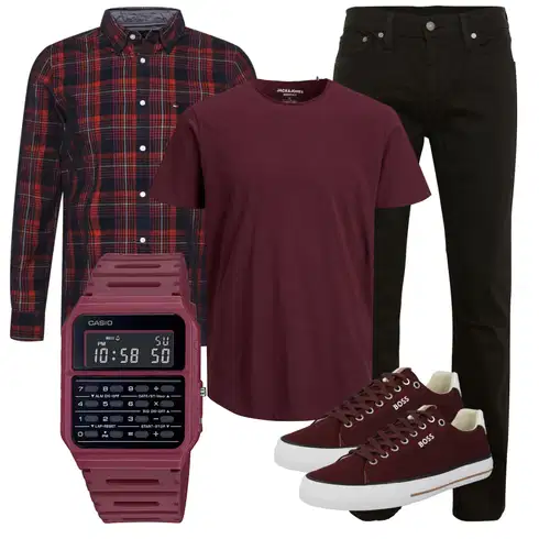 Schwarz/Dunkelbraun/Khaki/Braun/Dunkelrot/Dunkelgrün/Bordeaux Hose Große Größe/Cordhose/Twill Hose/Skinny Hose/Samthose/Cord Legging/Slim Hose/Hose mit Schlitz/Jeggings levi's ® kombinieren