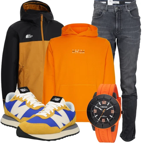 Gelb Schuh Sneaker Low New Balance kombinieren