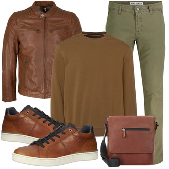 Outfit mit Grau Sneaker Bullboxer "Schönes Freizeit Outfit"