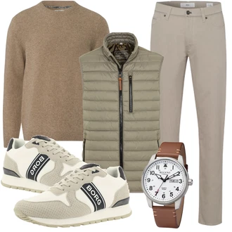 Outfit mit Grau Sneaker bjÖrn Borg "Schönes Freizeit Outfit"