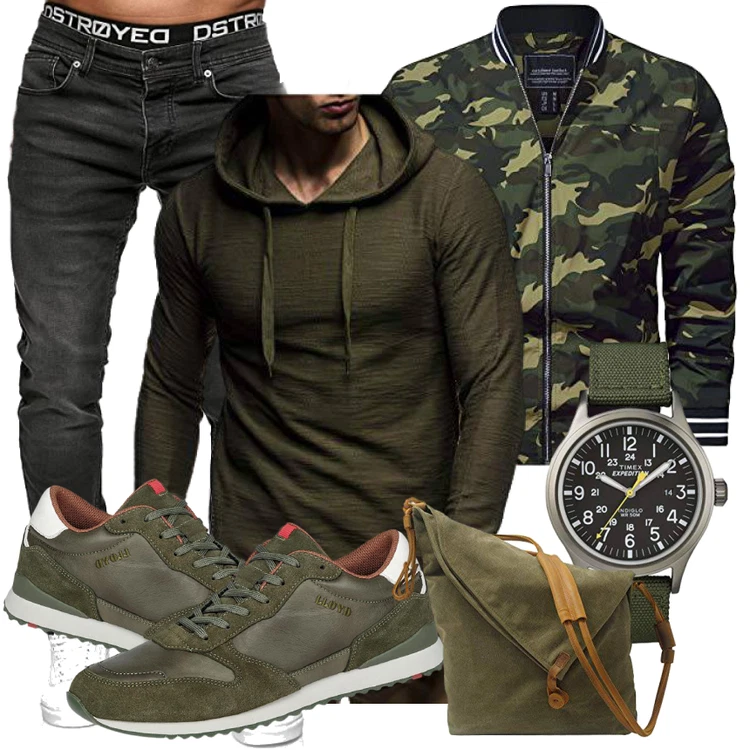 Schönes Freizeit Outfit
