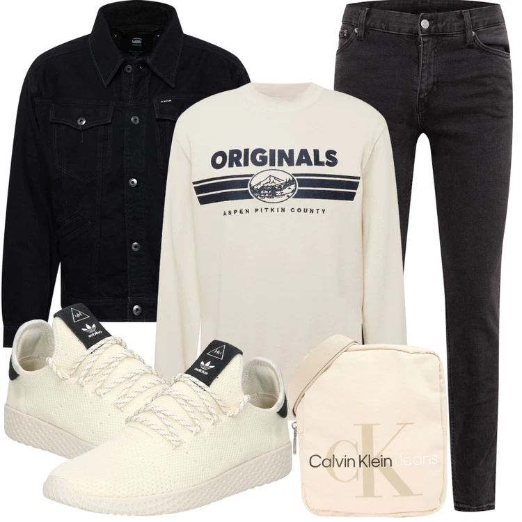 Schönes Freizeit Outfit