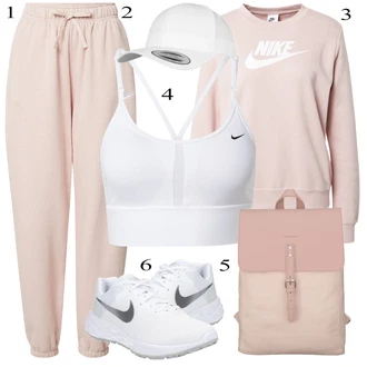 Kombinacije za sport sa Nike, Siva/Ljubičaste boje Nekategorizirano Nike "Sport Outfits"