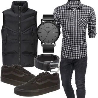 Outfit mit Blau Trachtenmode Vans "Super für die Freizeit"