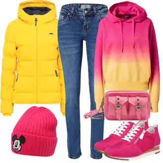 Outfit s Bílá Dlouhá tylová Sukně/Doplňek/Dlouhý Zimní Kabát/Taška/Dlouhé Šaty Pull&Bear "Podzimní Outfit"