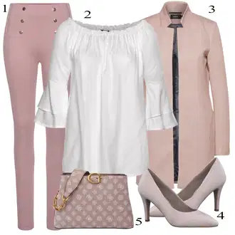 Outfit sa Siva/Ljubičasta/Zeleno/Bijela Bluza Oversize Mušlinova Bluzica/Tunika Majica/Slip-on Bluza/boho Bluza/Len Blúza/Jednobojna Bluza/Oversize Bluza Lascana "Biznis outfiti"